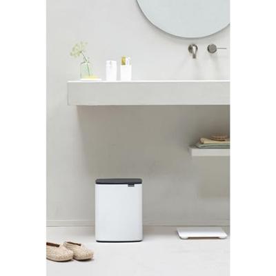 Brabantia Bo afvalemmer 12 liter white