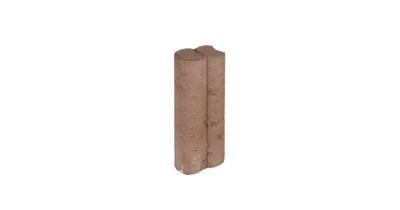 25 stuks! Duo palissaden bruin 6x8.3x25 cm Gardenlux - Gardenlux 25 stuks! Duo palissaden bruin 6x8.3x25 cm Gardenlux - Gardenlux