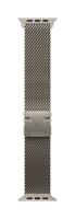 Apple Watch Band - Milanees bandje - 49 mm - Naturel - Small - thumbnail