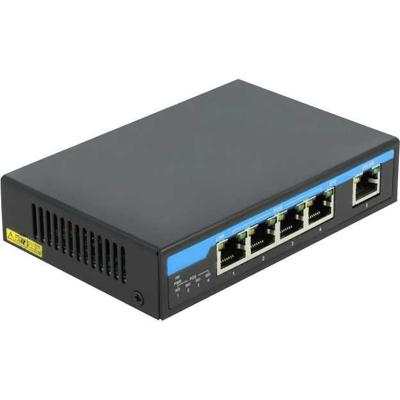 DeLOCK Gigabit Ethernet Switch 4 Port PoE + 1 RJ45 DeLOCK Gigabit Ethernet Switch 4 Port PoE + 1 RJ45