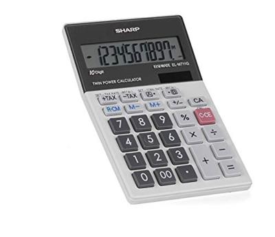Sharp bureaurekenmachine EL-M711GGY