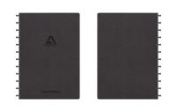 Schrift adoc business a4 lijn 144pag 90gr zwart - thumbnail