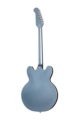 Epiphone Dave Grohl DG-335 Pelham Blue semi-akoestische gitaar met koffer - thumbnail