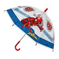 Undercover Spiderman kinderparaplu 66 cm blauw/rood/transparant - thumbnail