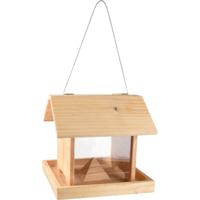 Voederhuisje Arezo Bruin 23 x 23 x 22 cm Flamingo Naturel - thumbnail