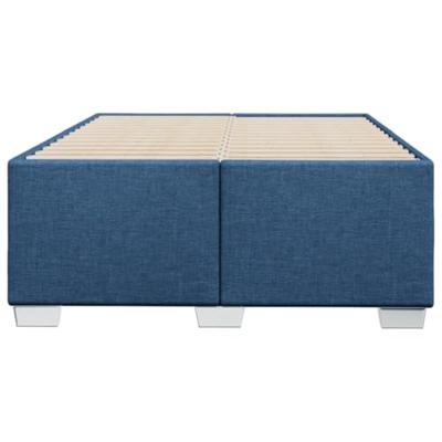 Bedframe zonder matras 120x190 cm stof blauw
