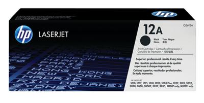 HP Toner 12A Origineel Zwart 2000 bladzijden Q2612A
