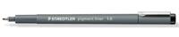 Fineliner Staedtler Pigment 308 zwart 1.0mm - thumbnail