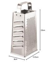 Fackelmann Food&More blok rasp zilver - thumbnail