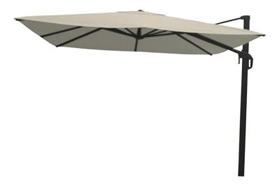 Nesling Coolfit zweefparasol Plus gebroken wit 3 x 3 meter