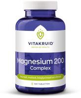 Vitakruid Magnesium 200 Complex Tauraat Malaat Bisglycinaat 90 - thumbnail