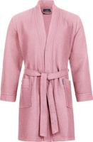 Morgenstern Morgenstern badjas Sascha wafelstof Kimono 100cm Poederroze Maat L - thumbnail
