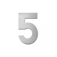 Stoer! Huiscijfer Forte 75Mm Zelf Nr.5 Inox - 57750005 - thumbnail