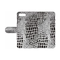 Apple iPhone 7 Plus | 8 Plus | Telefoonhoesje | Met pasjeshouder | Slangenprint - thumbnail