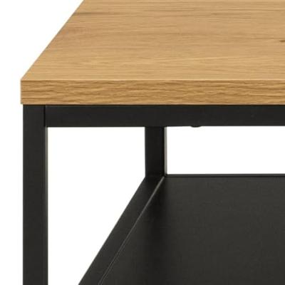 Bendt Salontafel 'Ture' Eiken en metaal, 120 x 60cm Bendt Salontafel 'Ture' Eiken en metaal, 120 x 60cm