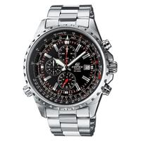 Casio 527D-1AVEF Zwart Zilverkleurig Heren horloge - thumbnail