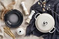 LE CREUSET - Le Moulin - Zoutmolen 21cm Meringue - thumbnail