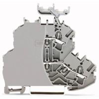 WAGO 2002-2201/099-000 Doorgangsklem 2-etages 5.20 mm Spanveer Toewijzing: L, L Grijs 50 stuk(s) - thumbnail