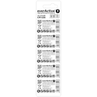 Lithium battery mini everActive CR1220 - blister 5 pcs.