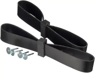 Spijkerboomband rubber/canvas 2 stuks