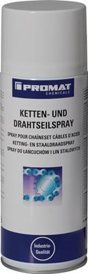 Promat/Tecwerk Ketting-/staalkabelspray | geelachtig | 400 ml | spuitbus - 4000354030