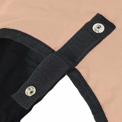 VidaXL Paardendeken cappuccino 75 cm polyester