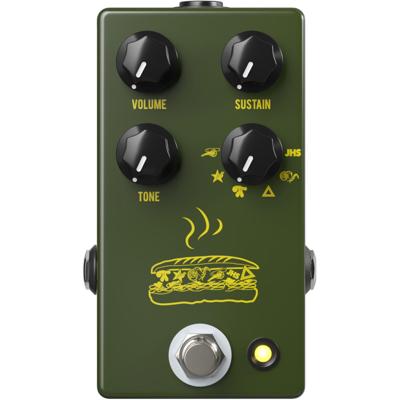 JHS Pedals Muffuletta Army Green 6-voudig fuzz effectpedaal