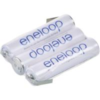 Panasonic eneloop Reihe F1x3 Accupack Aantal cellen: 3 Batterijgrootte: AA (penlite) Z-soldeerlip NiMH 3.6 V 1900 mAh - thumbnail