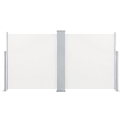 Windscherm uittrekbaar 100x600 cm crme Windscherm uittrekbaar 100x600 cm crme