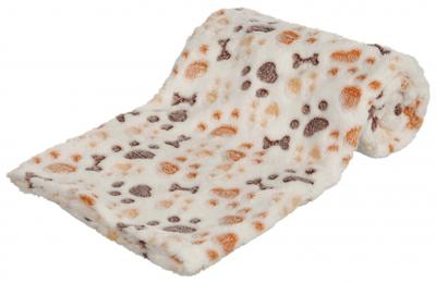 TRIXIE DEKEN LINGO SOFTFLEECE WIT / BEIGE 150X100X2 CM