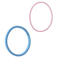 Haarelastiekjes Kleur, 48st. - thumbnail