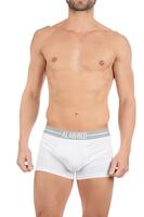 Alan Red Underwear Boxershort Lasting WhiteTwo Pack - thumbnail