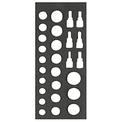 Bahco Foaminlay Fit&Go 1/3 met doppen en toebehoren 1/2" - 27-delig - FF1E2206 Bahco Foaminlay Fit&Go 1/3 met doppen en toebehoren 1/2" - 27-delig - FF1E2206