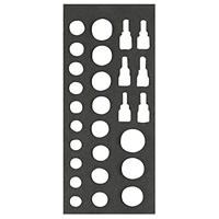 Bahco Foaminlay Fit&Go 1/3 met doppen en toebehoren 1/2" - 27-delig - FF1E2206 - thumbnail