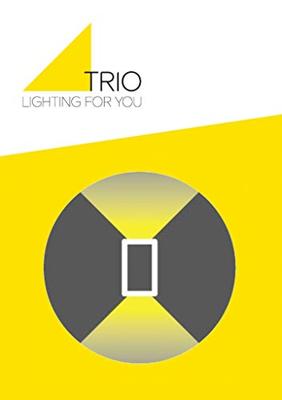 Trio Wand lampHoosic 2-lichts 33cm bruin - 222260224