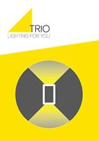 Trio Up - downlighterTrent 14cm antraciet - 226960242 - thumbnail