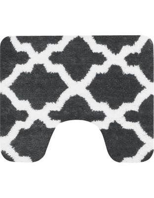 Dutch House Toulon toiletmat 60x50cm antraciet