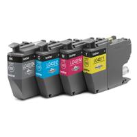 Brother Inktcartridge LC-422VAL Origineel Combipack Zwart, Cyaan, Magenta, Geel LC-422 VAL - thumbnail
