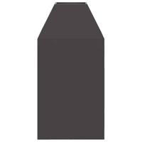 Vuurkorf Zwart 50 x 50 x 100 cm Koudgewalst staal - thumbnail