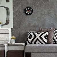 NeXtime NE-3259ZW Moderne Gear Wandklok 36 cm Zwart/Wit - thumbnail