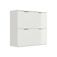 Schoenenkast Moon Hoogglans Wit 93 cm - thumbnail