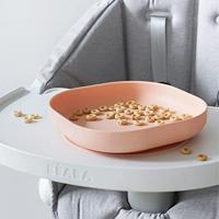 Silicone bord met zuignap BEABA roze - thumbnail