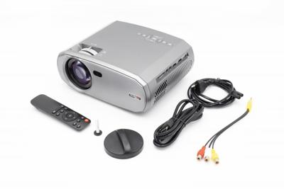 Technaxx TX-177 Beamer LCD 1500 ANSI-lumen 1920 x 1080 Full HD 2x VGA-ingang, Full HD, Geïntegreerde luidspreker, Mini-beamer, Met afstandsbediening, - thumbnail