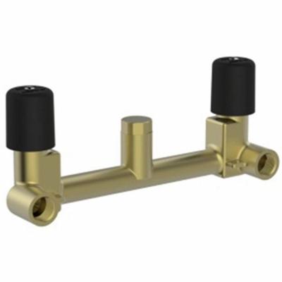 Inbouwdeel Wastafelmengkraan 2-Knops Universeel Aqua Splash Inbouwdeel Wastafelmengkraan 2-Knops Universeel Aqua Splash