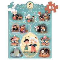 Puzzel Pinokkio 54st - DJECO meerkleurig - thumbnail