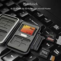 ICY BOX 60751 Geheugenkaart-cover SD-kaart, microSD-kaart, CFast-kaart Zwart/grijs - thumbnail