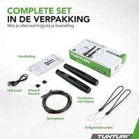 Tunturi Smart Jump Rope | Voor kinderen en Volwassenen | Bluetooth | 4 programma's | Verstelbaar | Incl Display en App - thumbnail