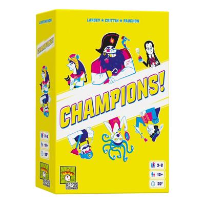 Repos Production Asmodee champions! kaartspel