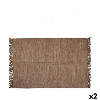 Tapijt Gift Decor Bruin 180 x 120 cm (2 Stuks)