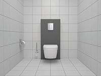 GROHE Essentials Toiletborstelhouder - wandmontage - rond - open - chroom 40374001 - thumbnail